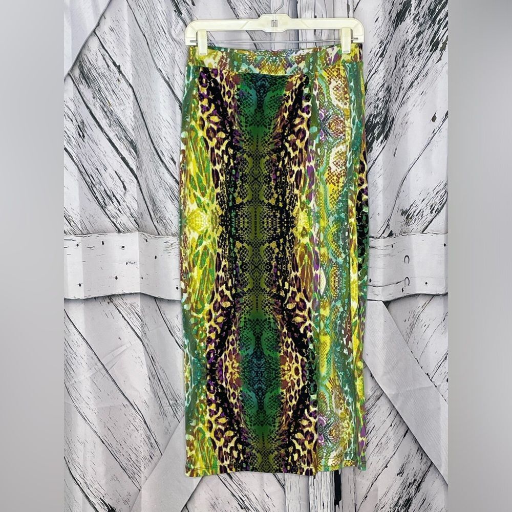 Jones Studio Maxi Skirt Snake Print S